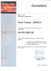 Certifikát 9001:00