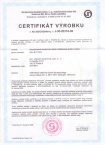 Certifikát UNI-JET D/DV